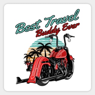 Best travel buddy ever, best friends, friends forever, friends for life Magnet